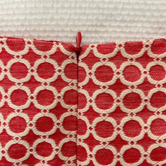 RICH CORAL TRINA TURK SHEATH STYLE DRESS - Picture 5 of 8